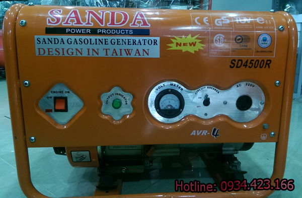 máy phát điện gia đình SD4500r 